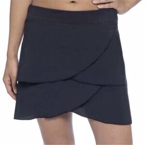Soybu Black Tiered Skort